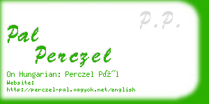 pal perczel business card
